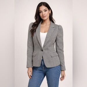 Worthington Classic Black and White Blazer